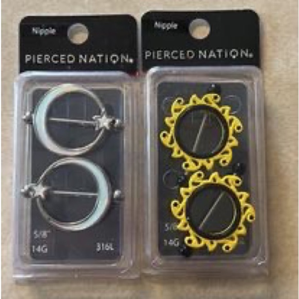 Nipple rings